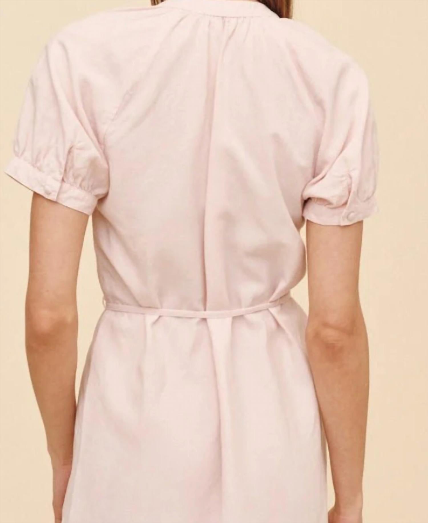 Bella Dahl - Short Sleeve Linen Dress