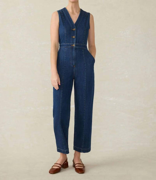 Faherty - Denim Giselle Jumpsuit