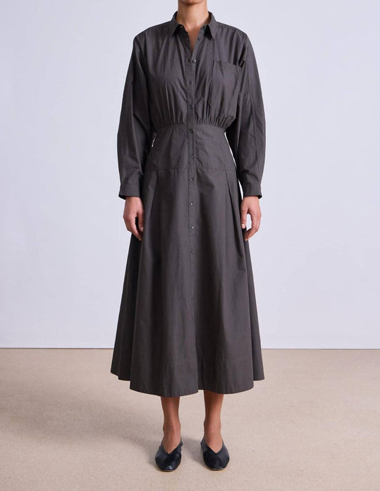 Apiece Apart - Women's Pietra Maxi Shirt Dress