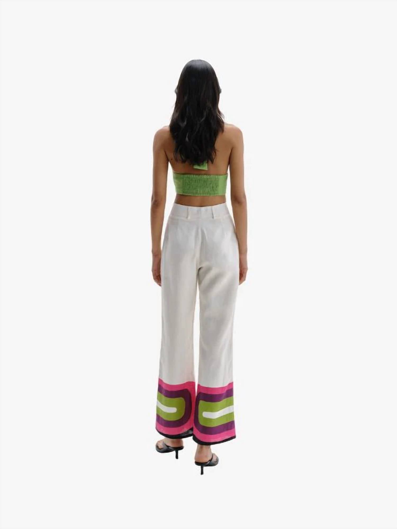 Cala De La Cruz - Ariana Wide Leg Pants