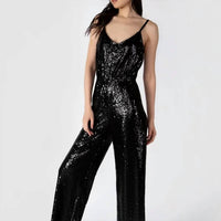 Dex - Sequin Wide Leg Jumpsuit