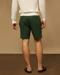 MEN STRETCH LINEN TRAVELER SHORT