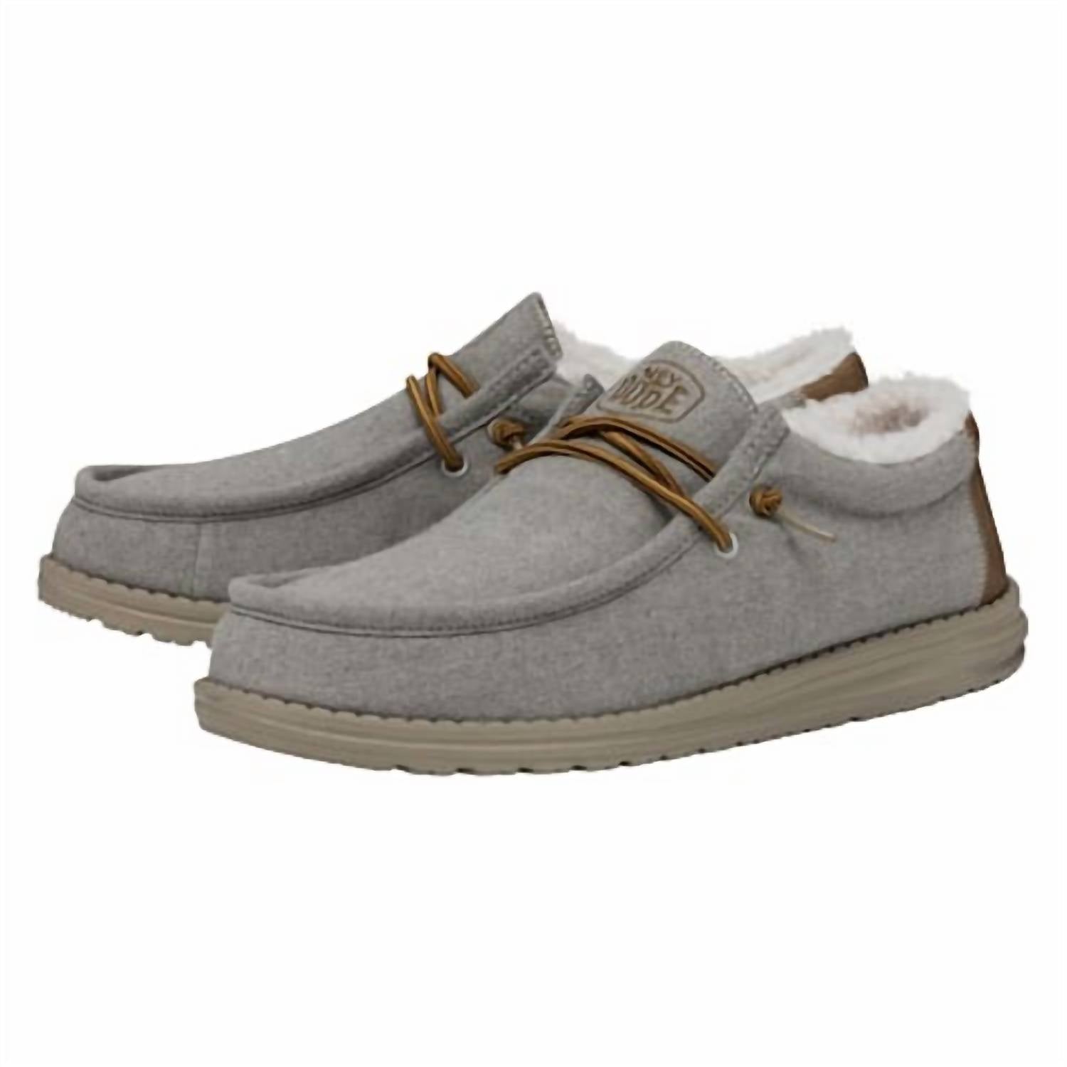 Hey Dude - Men's Wally Herringbone Slip-on Shoes