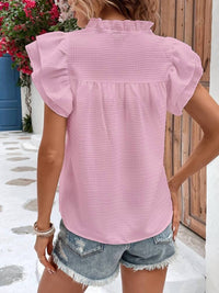 Miss Sparkling - Ruffle & Go Blouse