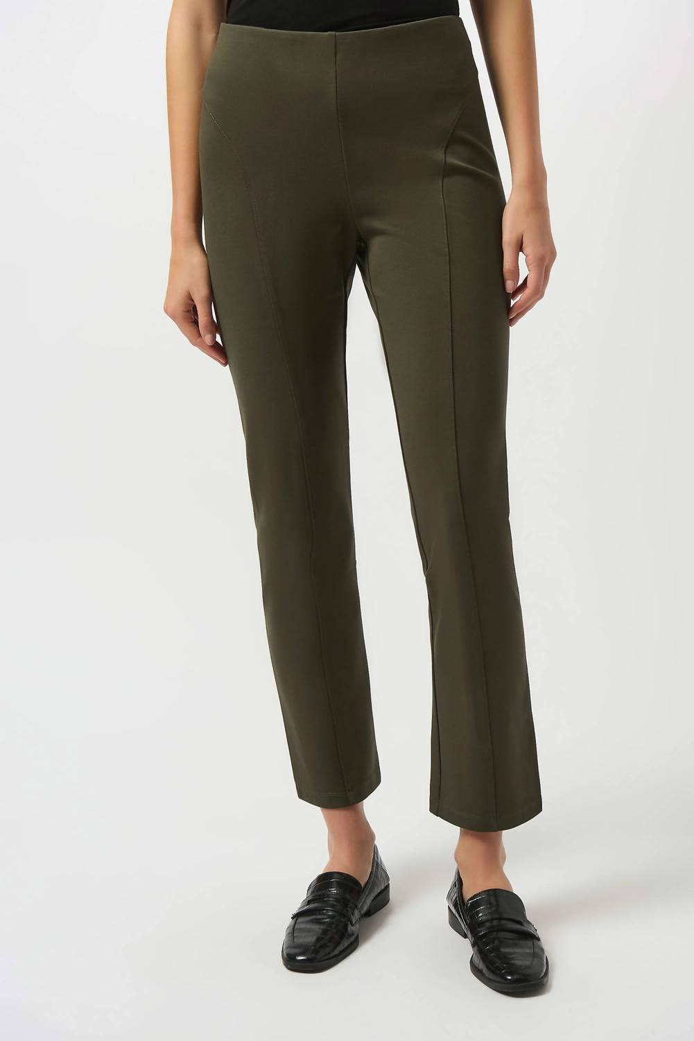 Joseph Ribkoff - Heavy Knit Slim Fit Pull On Pant