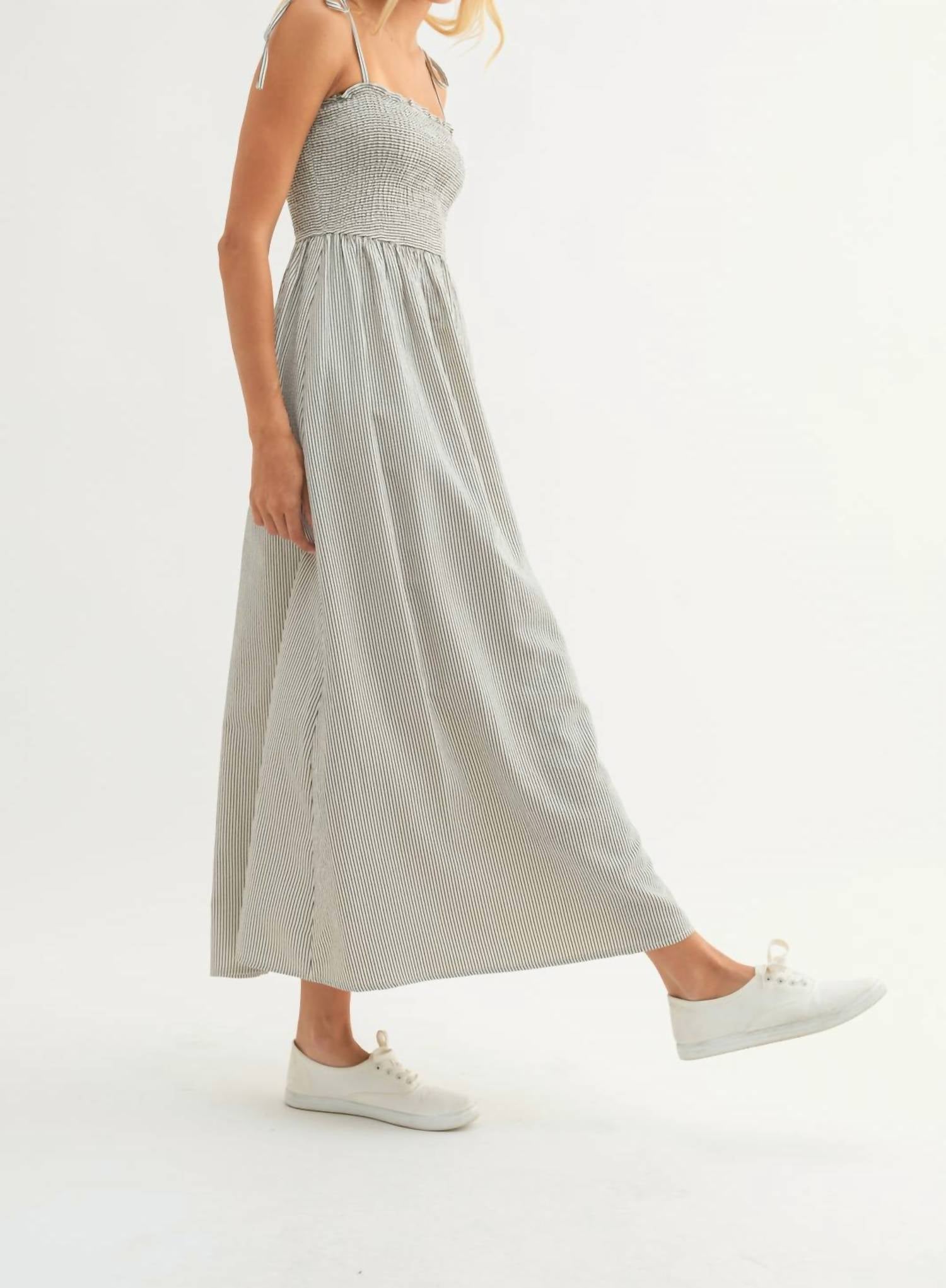 Wishlist - Striped Maxi Dress