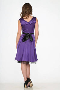 Orchid Bloom - Occasional Swing Dress