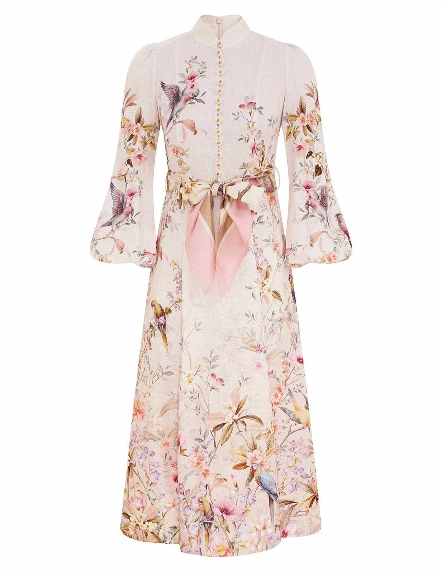 Zimmermann - Rebellion Button Midi Dress