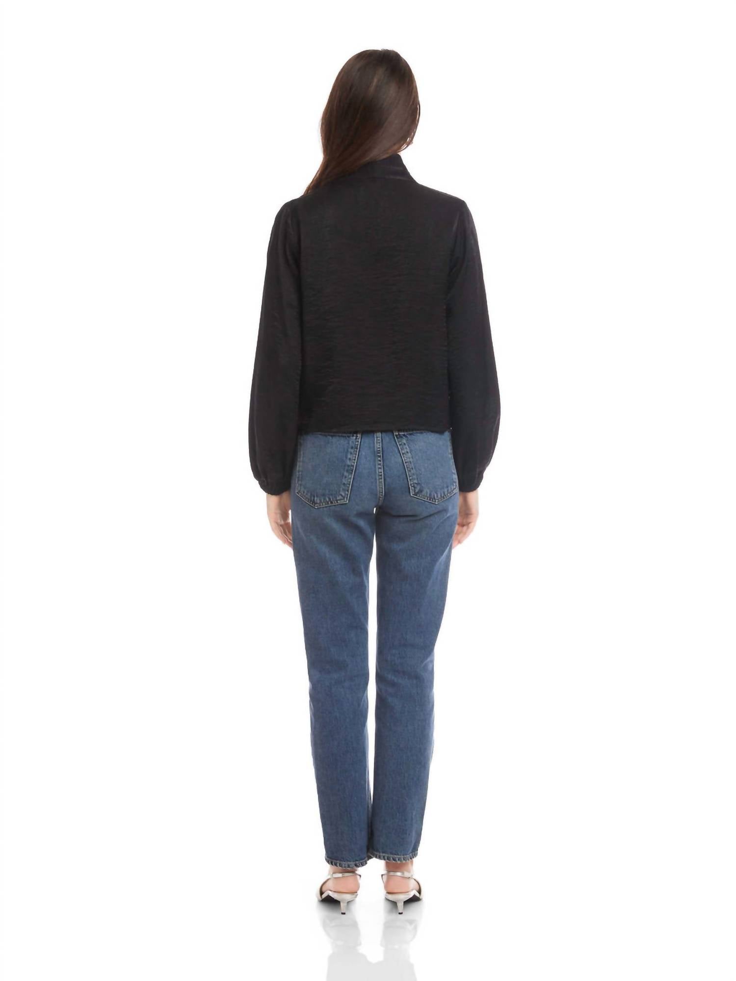 Fifteen Twenty - Scarlet Tie-front Top