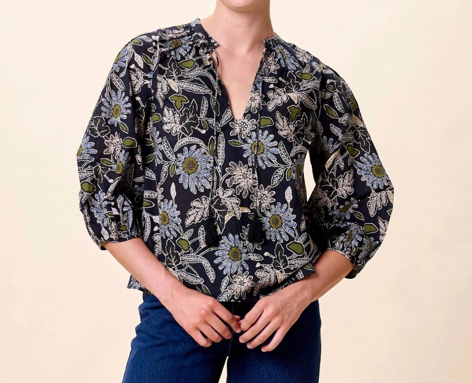 Cleobella - Belle V Neck Blouse
