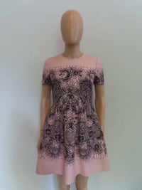 Valentino - Women's Floral Print Mini Dress