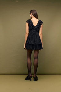 Minkpink - Greta Plisse Lurex Mini Dress