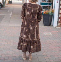 Entro - Floral Midi Dress