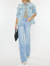 Kancan - Courtni Light Denim Bootcut Jeans