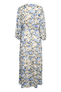 Kaffe - Eva Maxi V-Neck 3/4 Sleeve Dress