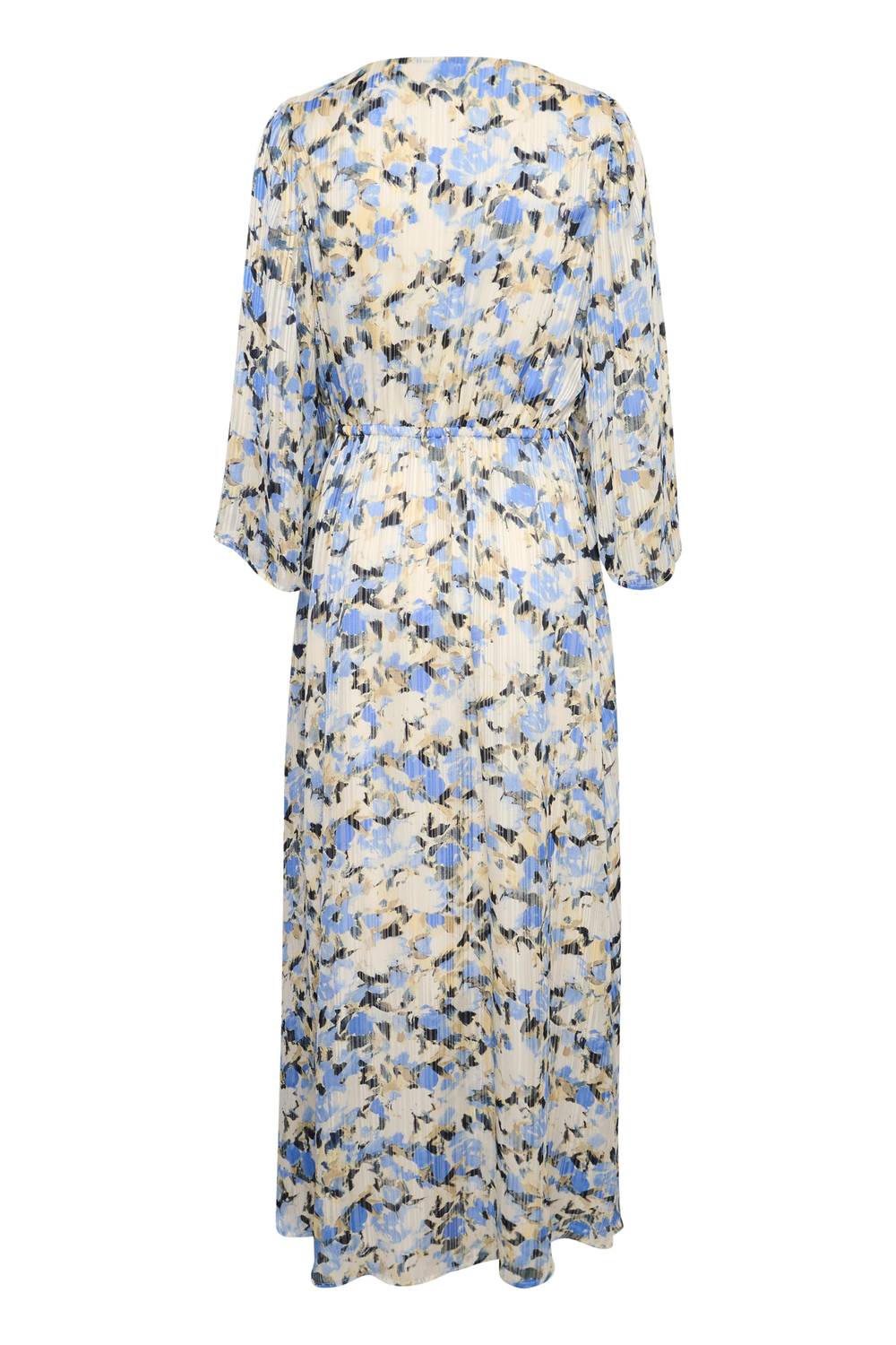 Kaffe - Eva Maxi V-Neck 3/4 Sleeve Dress