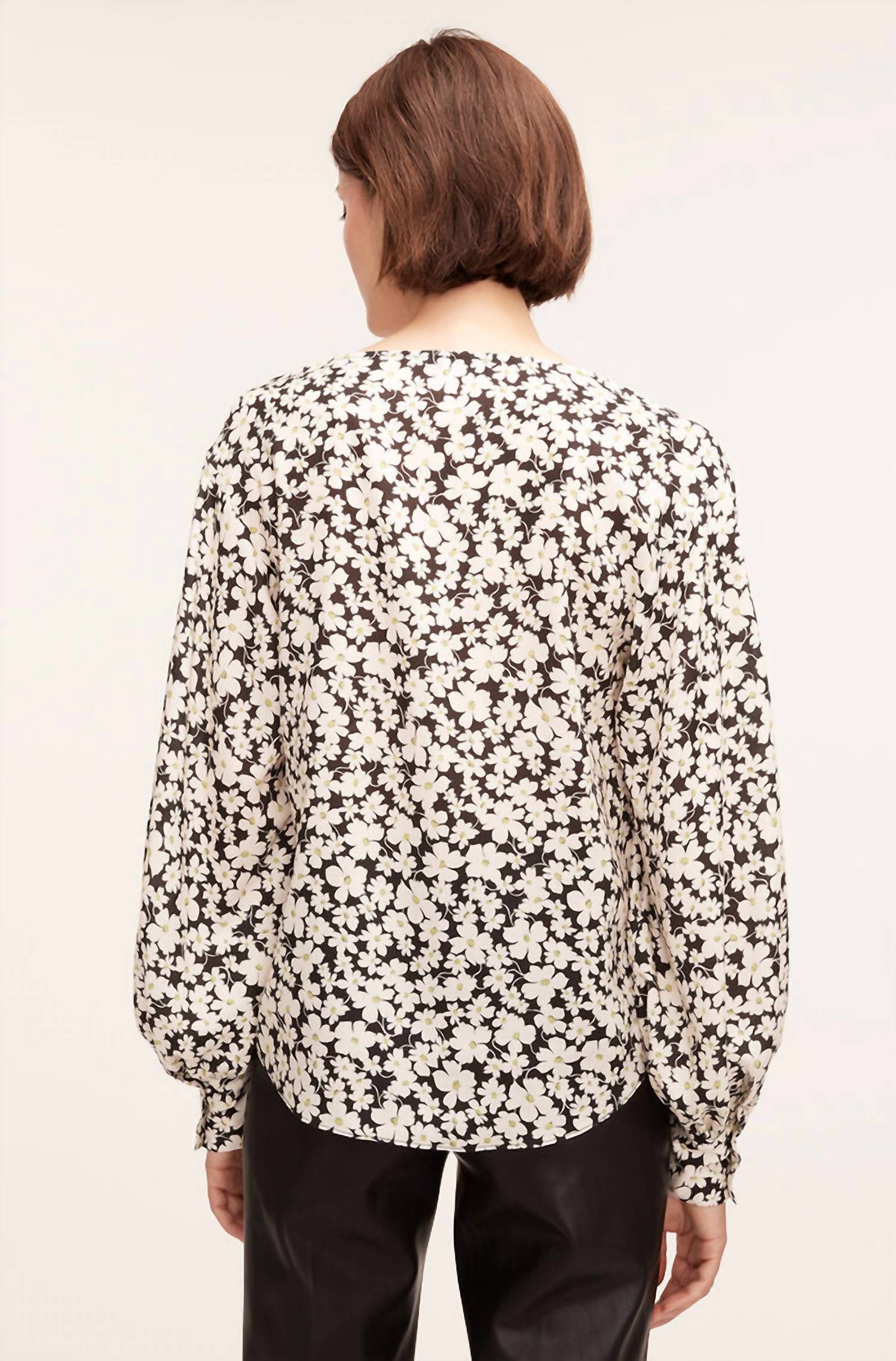 Paige Fleur Drawstring Blouse