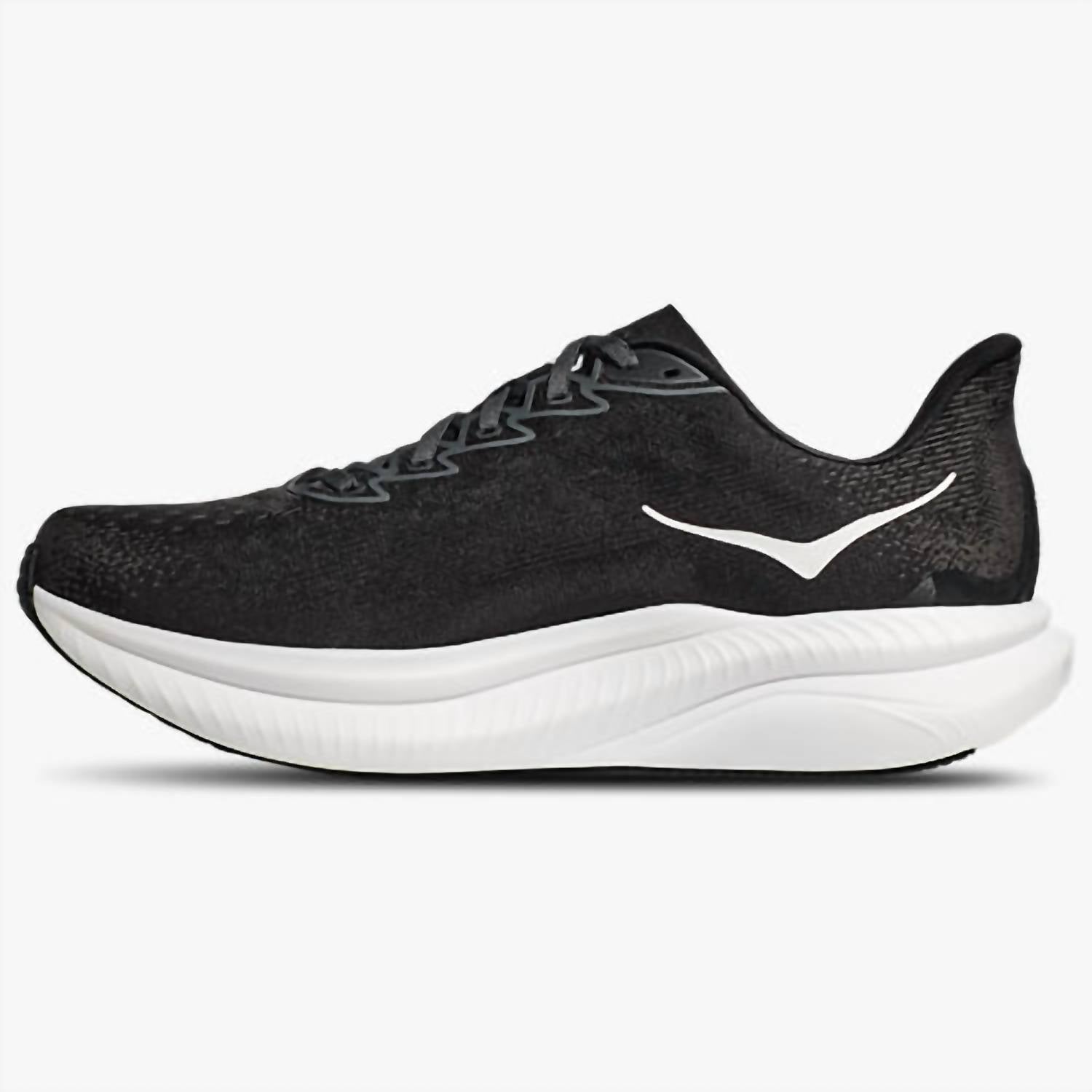 Hoka Women's Running Shoes in black white - women's sneaker