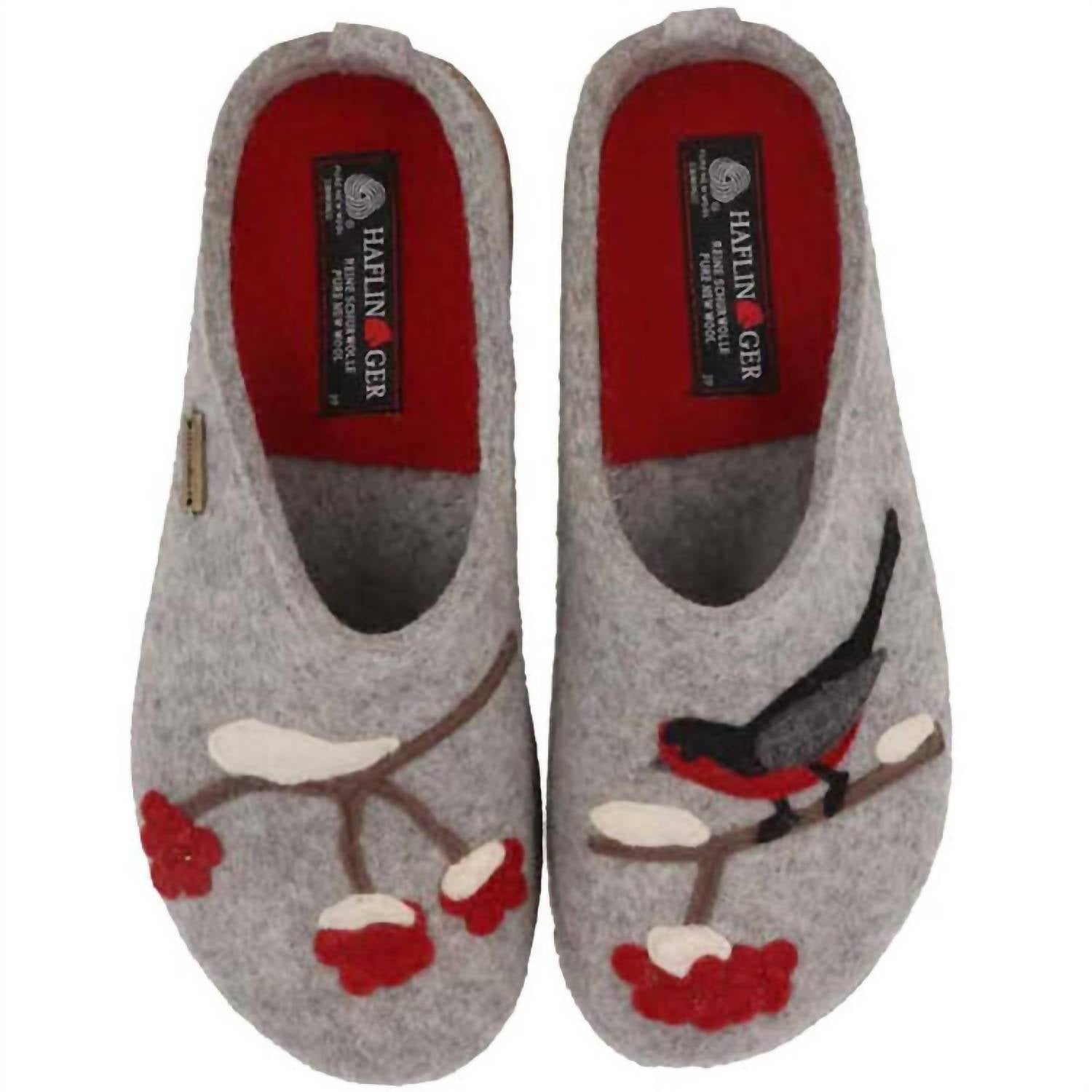 Haflinger - Women's Winterbird Classic Boiled Wool Clog