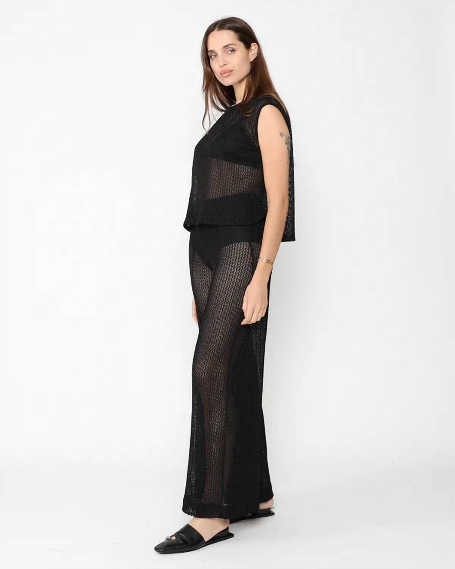 Ripley Rader - Fishnet Lounge Tank