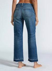 Askk Ny - Low Rise Straight Leg Jeans