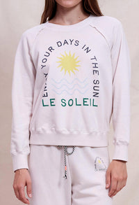 Sundry - Le Soleil Crewneck Sweatshirt