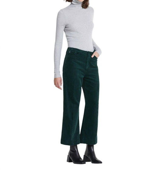 Ag Jeans - Etta Corduroy Wide Leg Cropped Pants