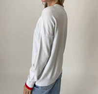 SIX/FIFTY Pookie Love Wins Sweater in light blue - women's sweater - view 5