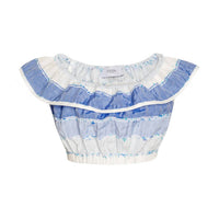 Paade Mode - Girl's Crop Skyline Top