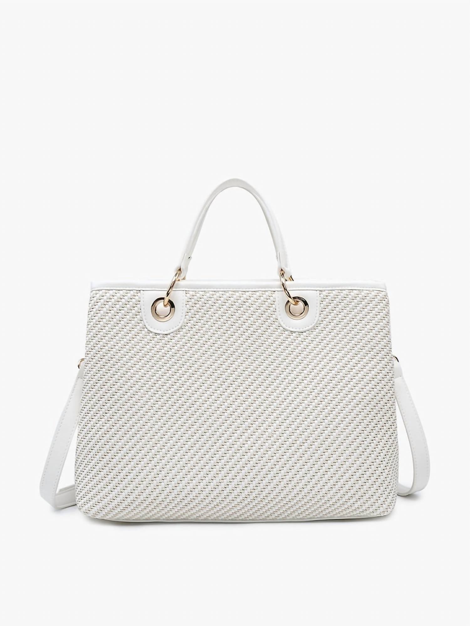 Jen & Co. - Women's The Nancy Woven Tote Bag