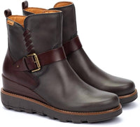 PIKOLINOS Women's Sanlucar Wedge Boots in lead - women's shoe