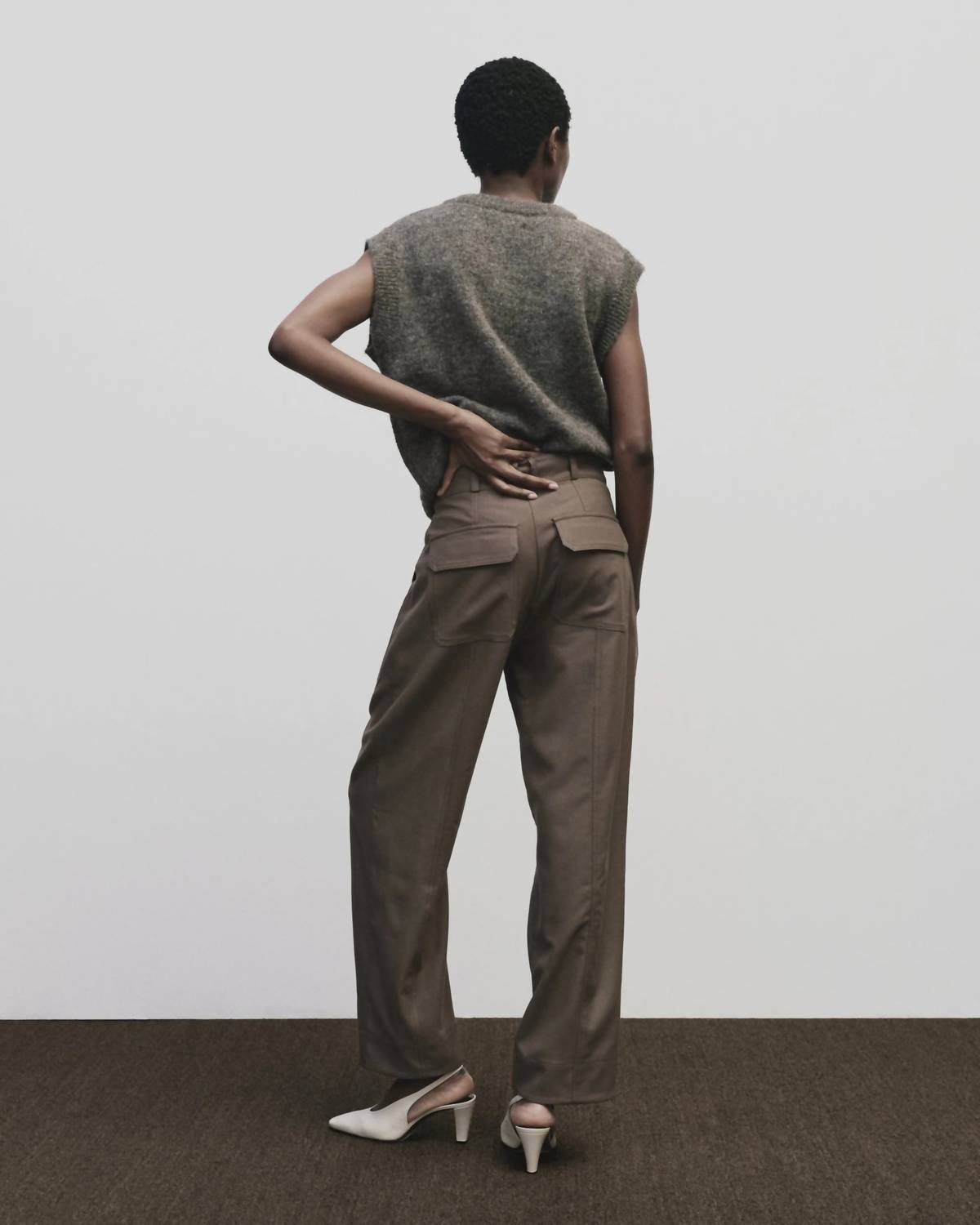 Mijeong Park - Wool Blend Workwear Pants