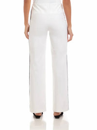 Karen Kane - Contrast Pipe Wide Leg Pant
