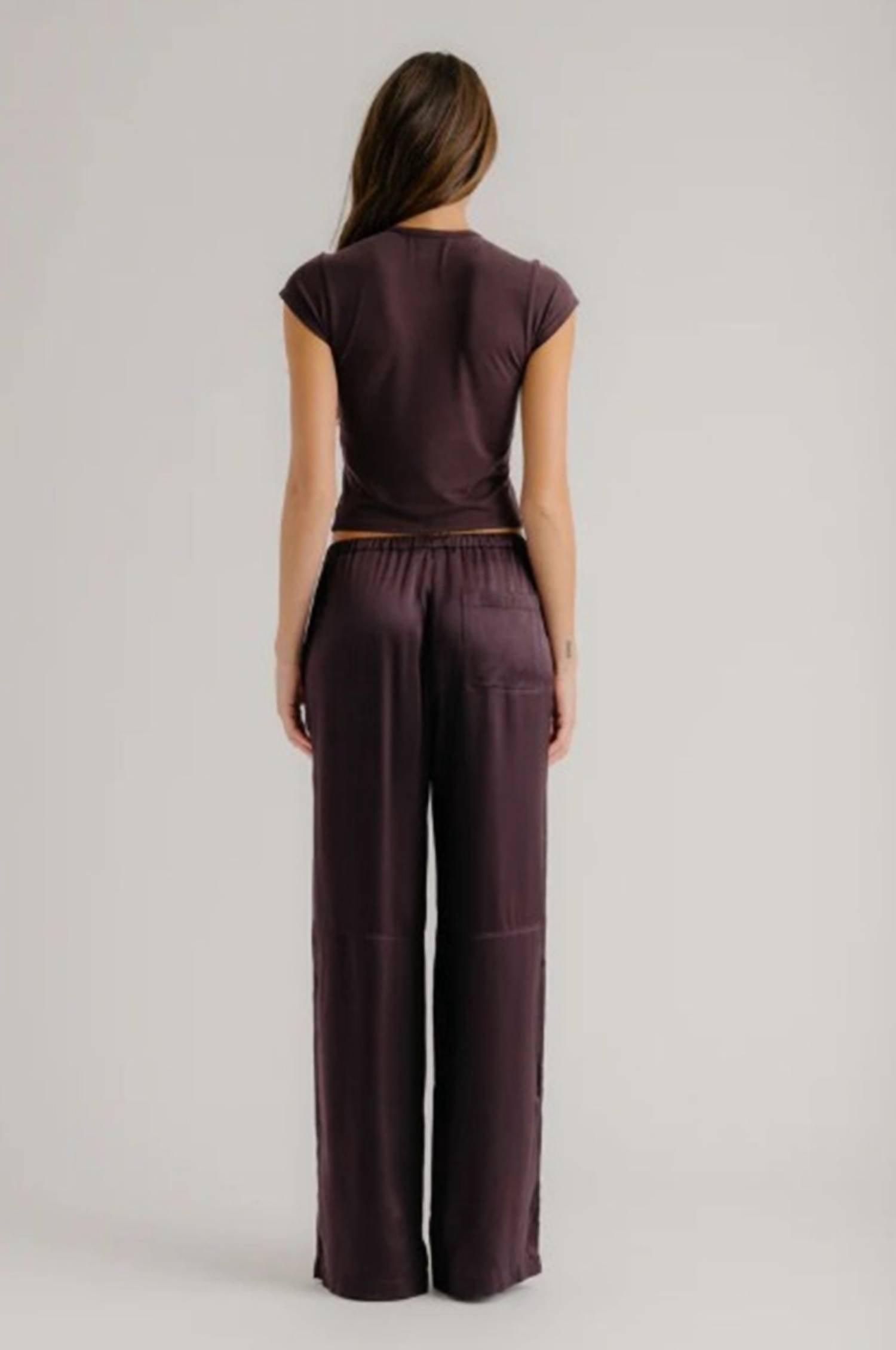 Sablyn - Lexi Lower Rise Relaxed Pull On Pant