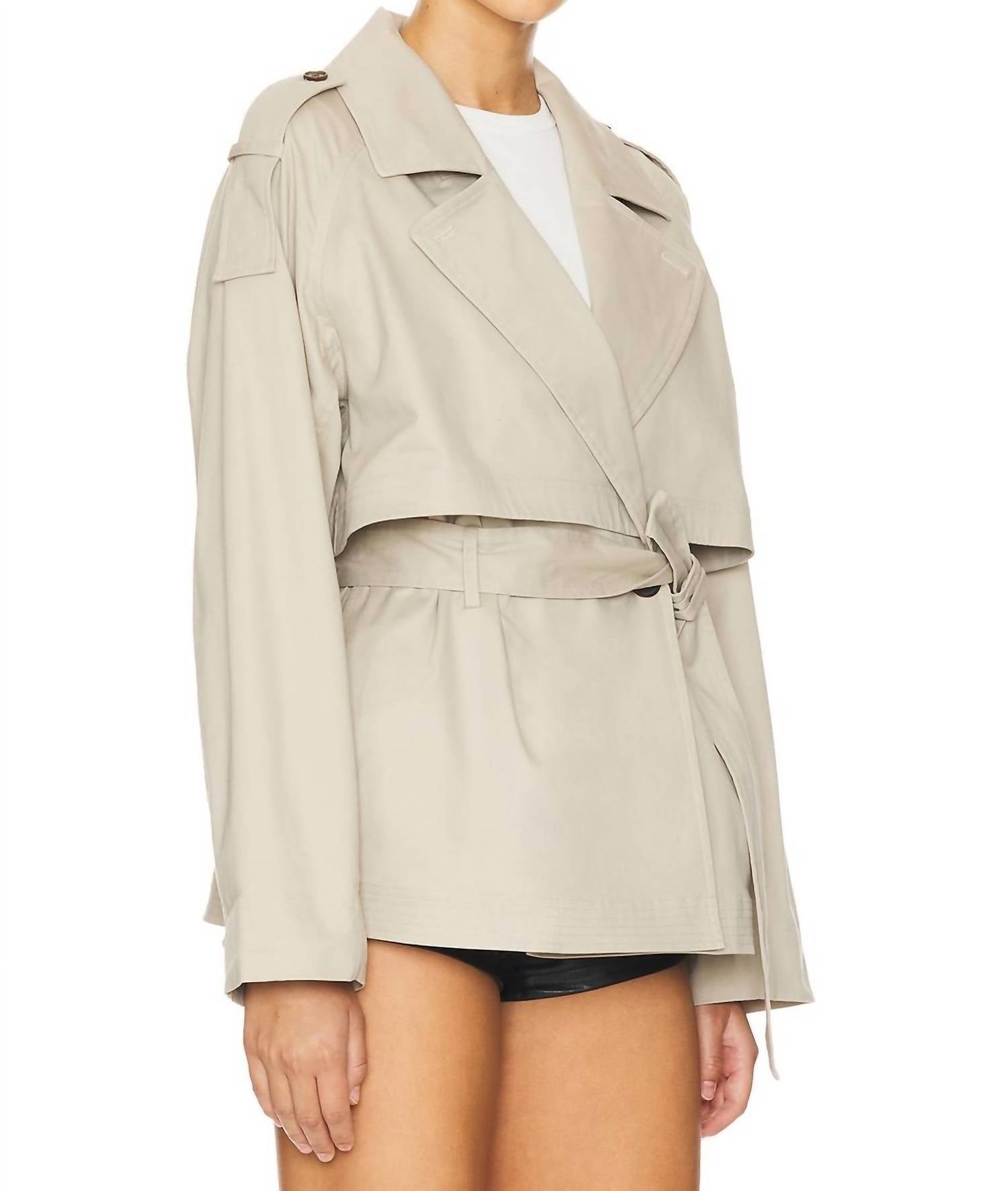 Velvet By Graham & Spencer - Nancy Trench Jacket