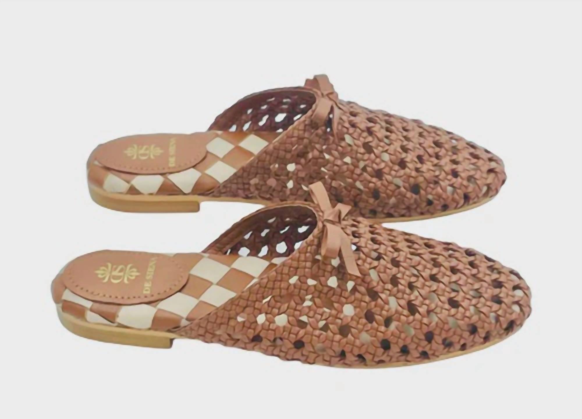 De Siena - Women's Woven Mesh Slippers