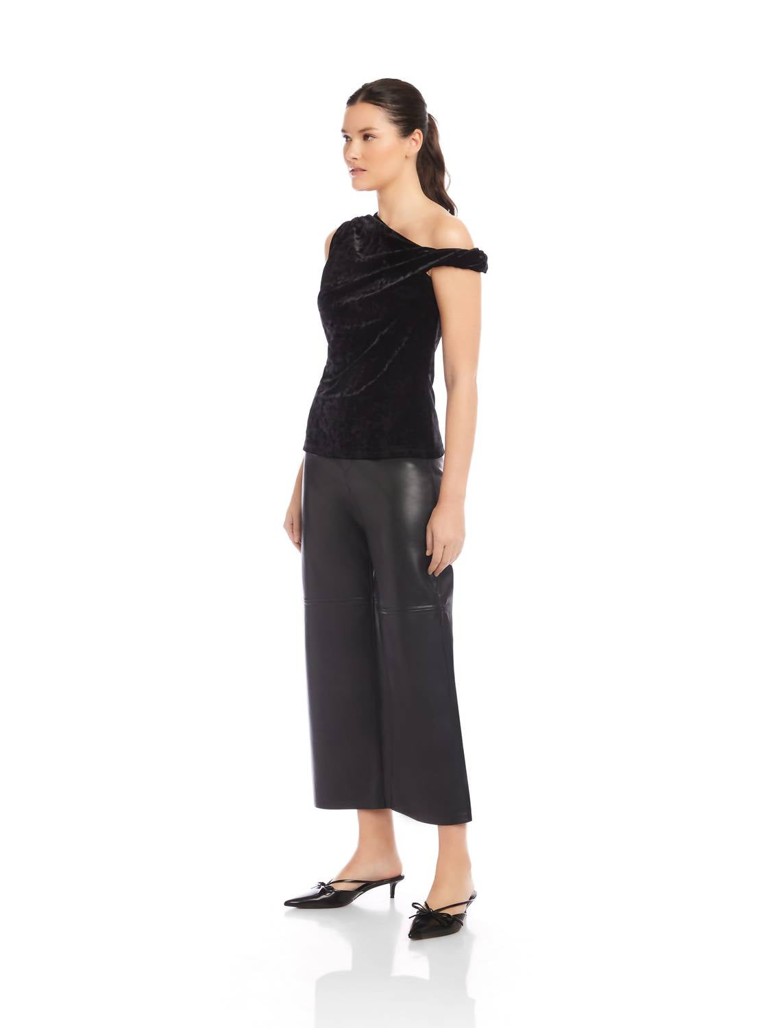 Fifteen Twenty - Nadia Twisted One Shoulder Top