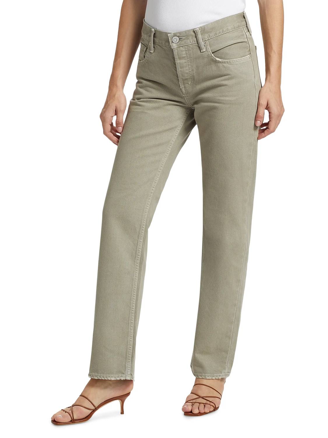 Moussy - Bayonne Straight Low-rise Jeans