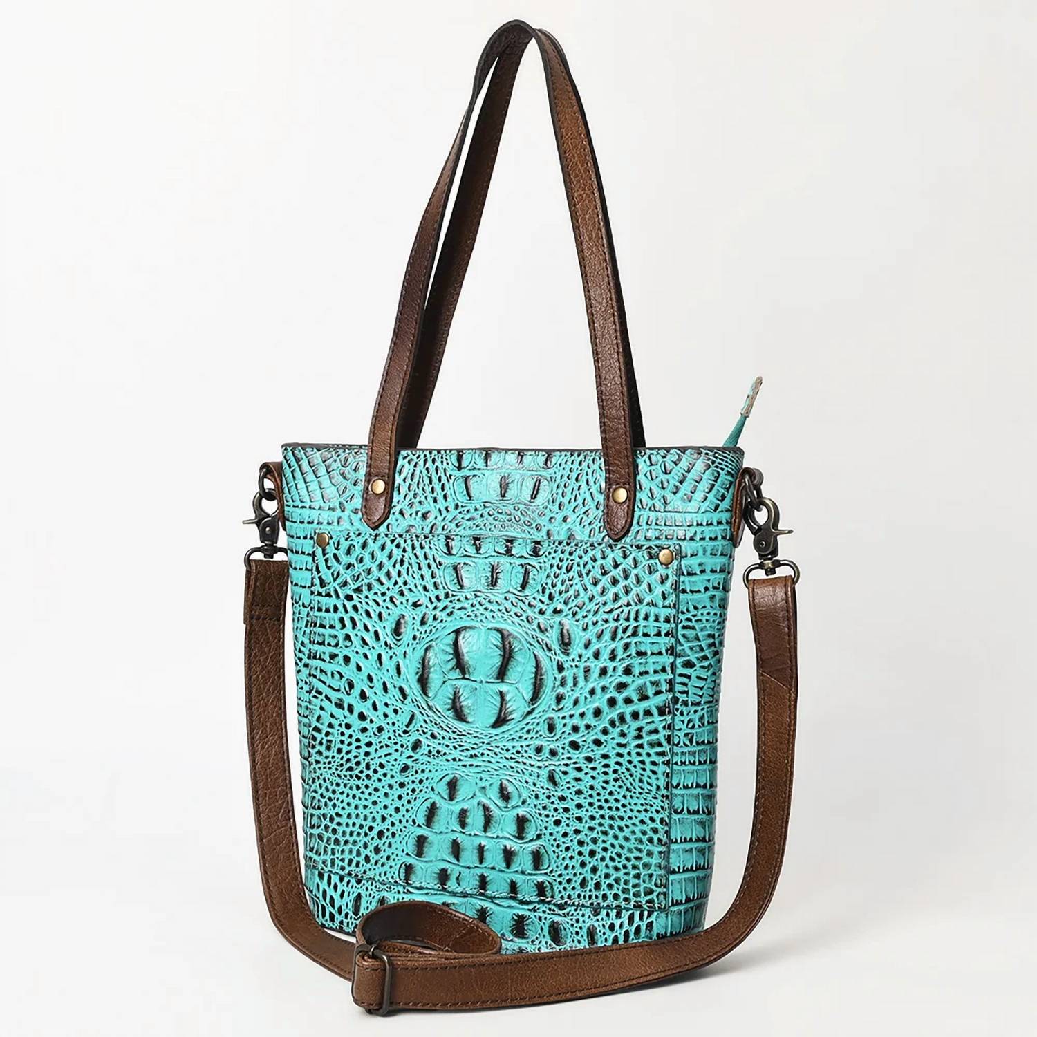 American Darling - Women's Western Leather Tote Bag