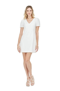 Jade - Pearl Trim Dress
