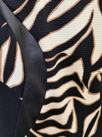 Bali Corp. - Women's Zebra Print Panel Dress
