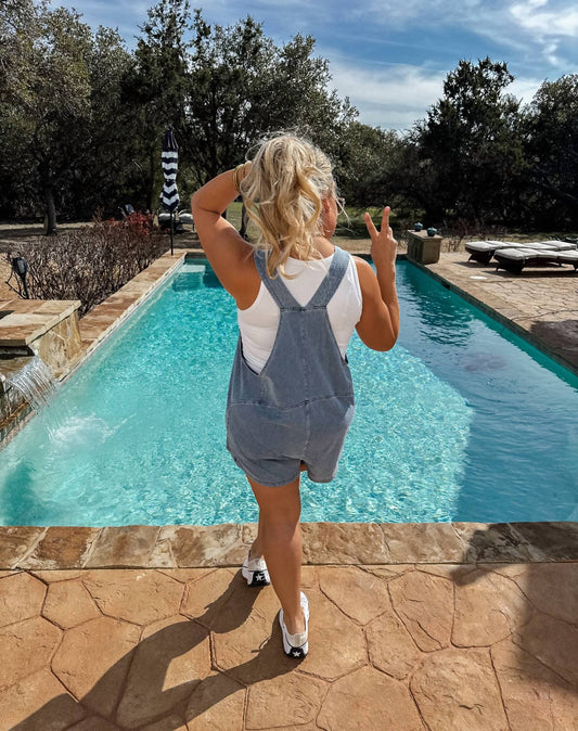 Blakely - Daydream Denim Romper