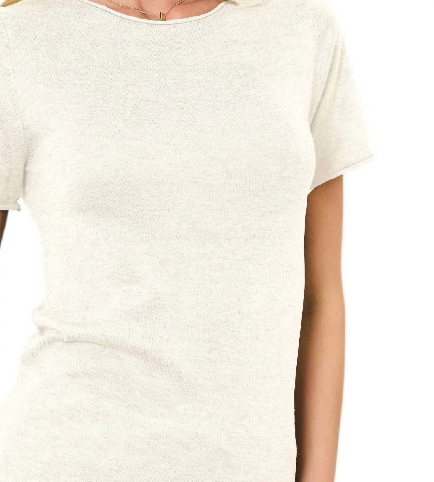 Nyland - Isa Classic Round Neck Knit Tee