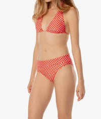 Helen Jon - Two-tone Tie Halter Bra Top