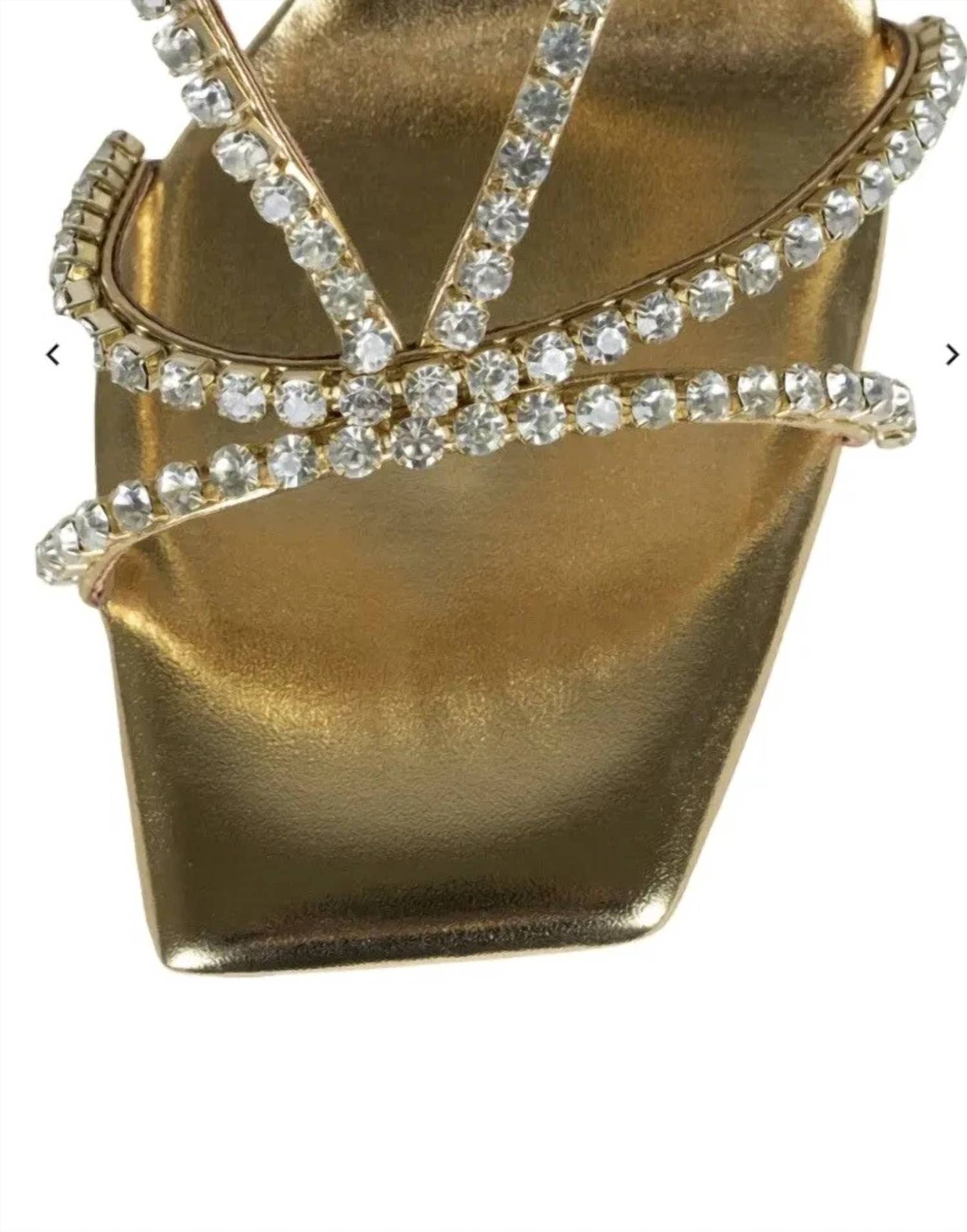 Jeffrey Campbell - Women's Embellished Sling Back Platform Sandal