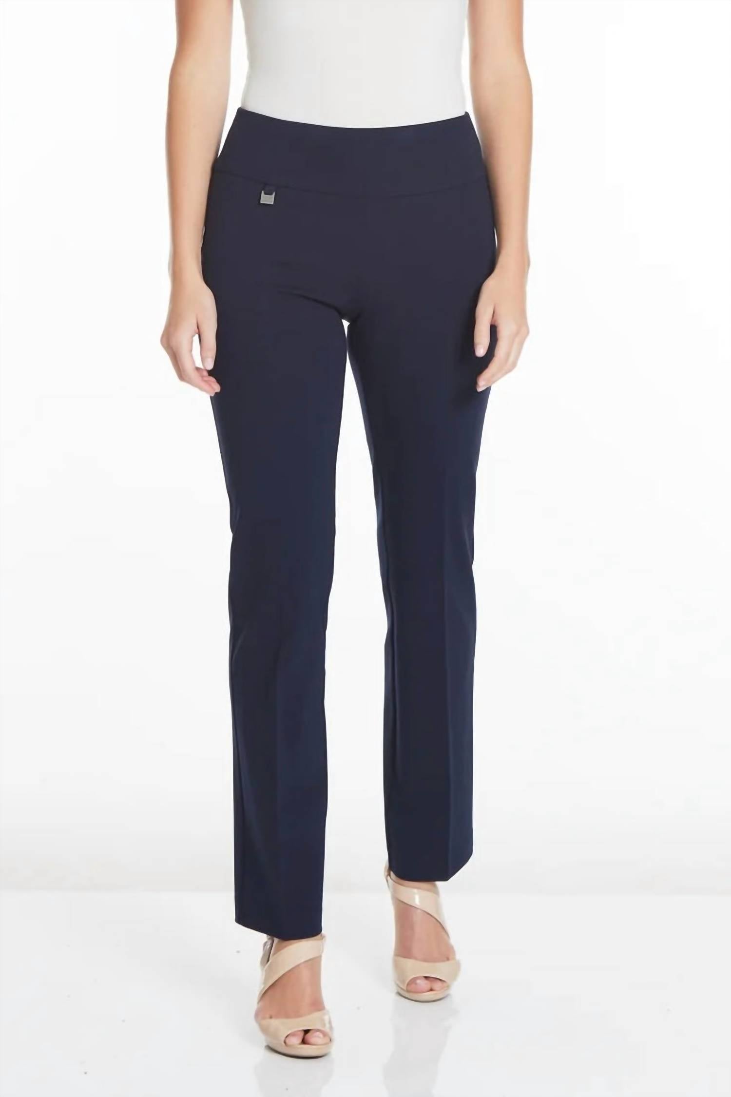 Multiples - solid Relaxed Leg Pants