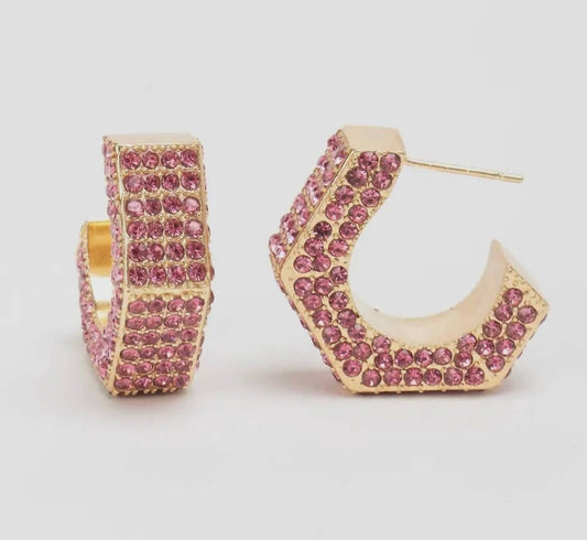 Violet & Brooks - Women's Brooke Hexagon Hoop