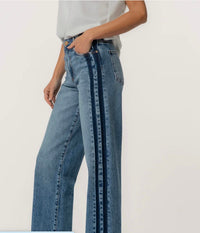 KUT FROM THE KLOTH Sienna Straight Leg Jeans in brilliantly - women's jeans - alternate view