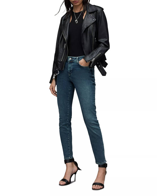 Allsaints - Miller Mid-rise Skinny Leg Jean