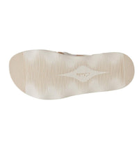 Clarks Women's Brynn Hope Flat Sandal in white leather - women's sandal - view 7